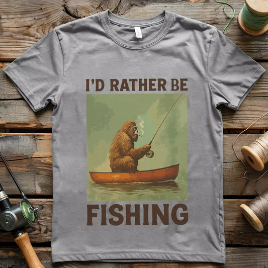 I'd Rather Be Fishing T-shirt