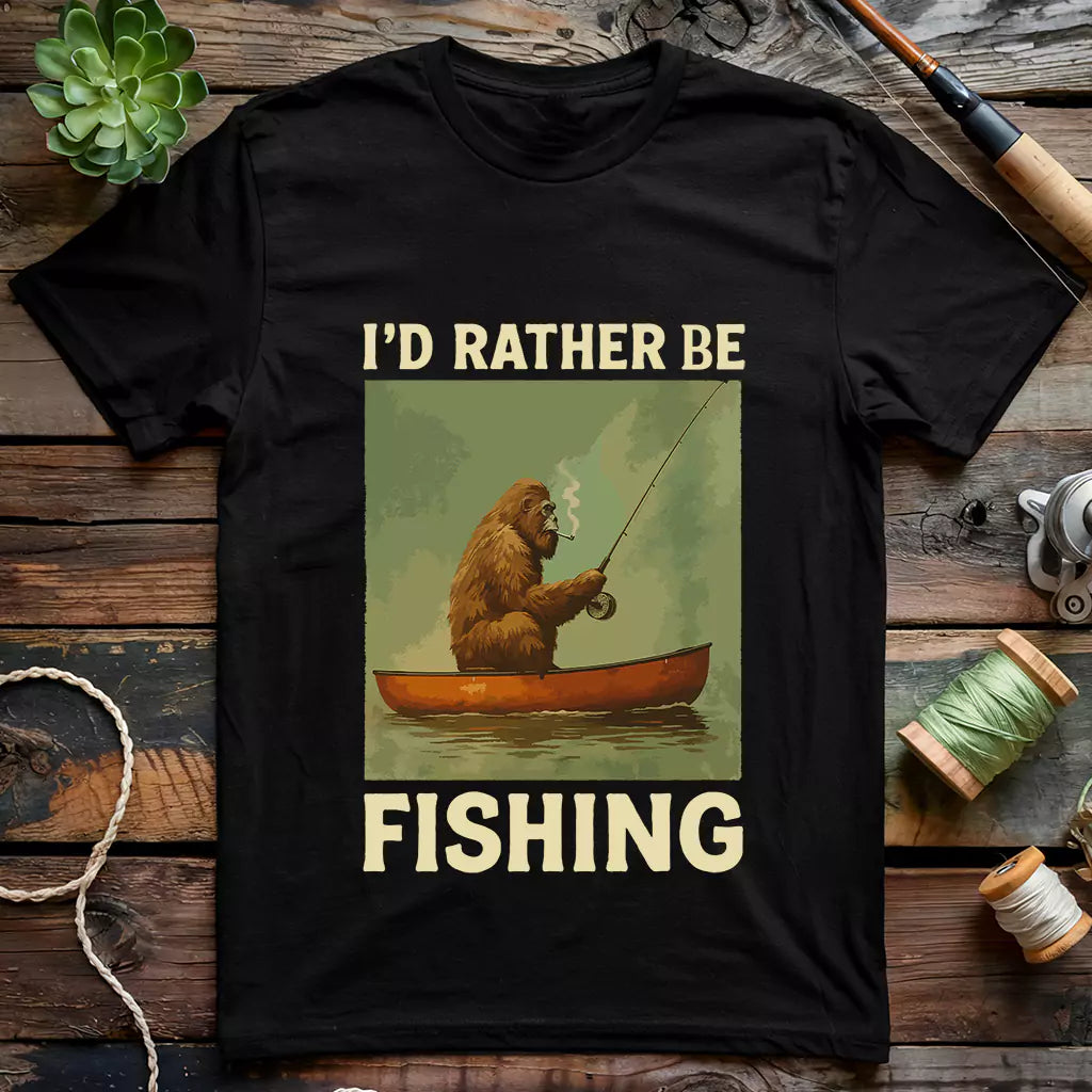 I'd Rather Be Fishing T-shirt