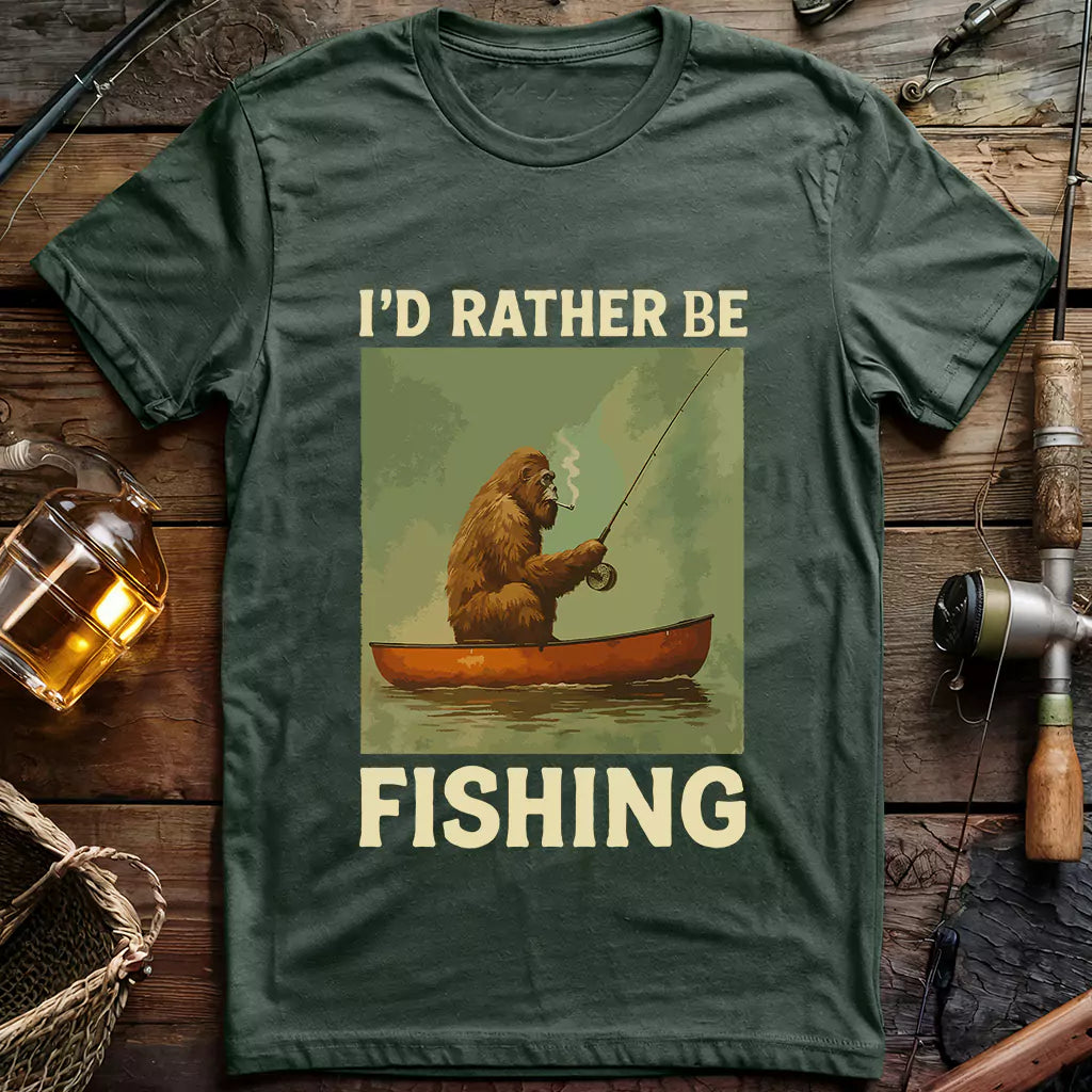 I'd Rather Be Fishing T-shirt