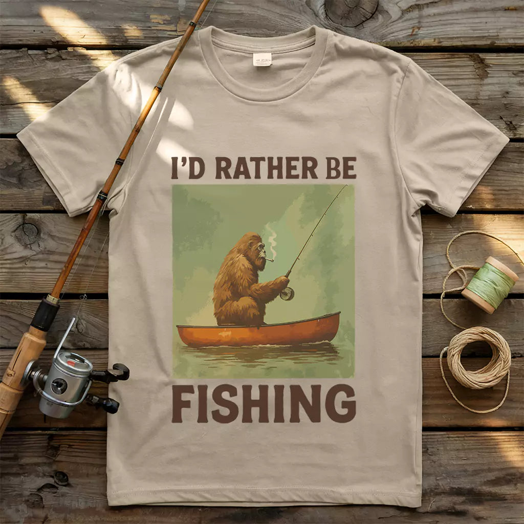 I'd Rather Be Fishing T-shirt