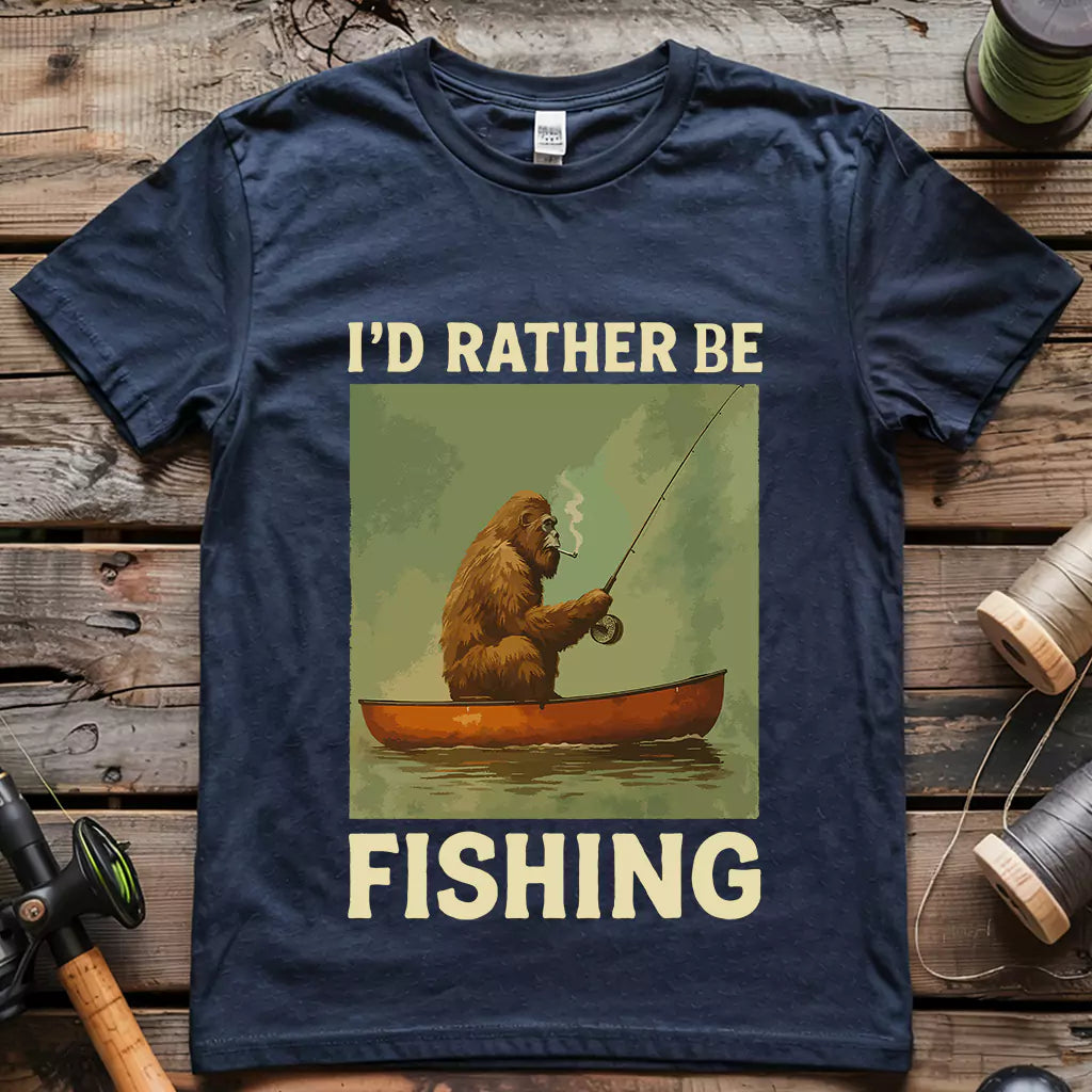 I'd Rather Be Fishing T-shirt