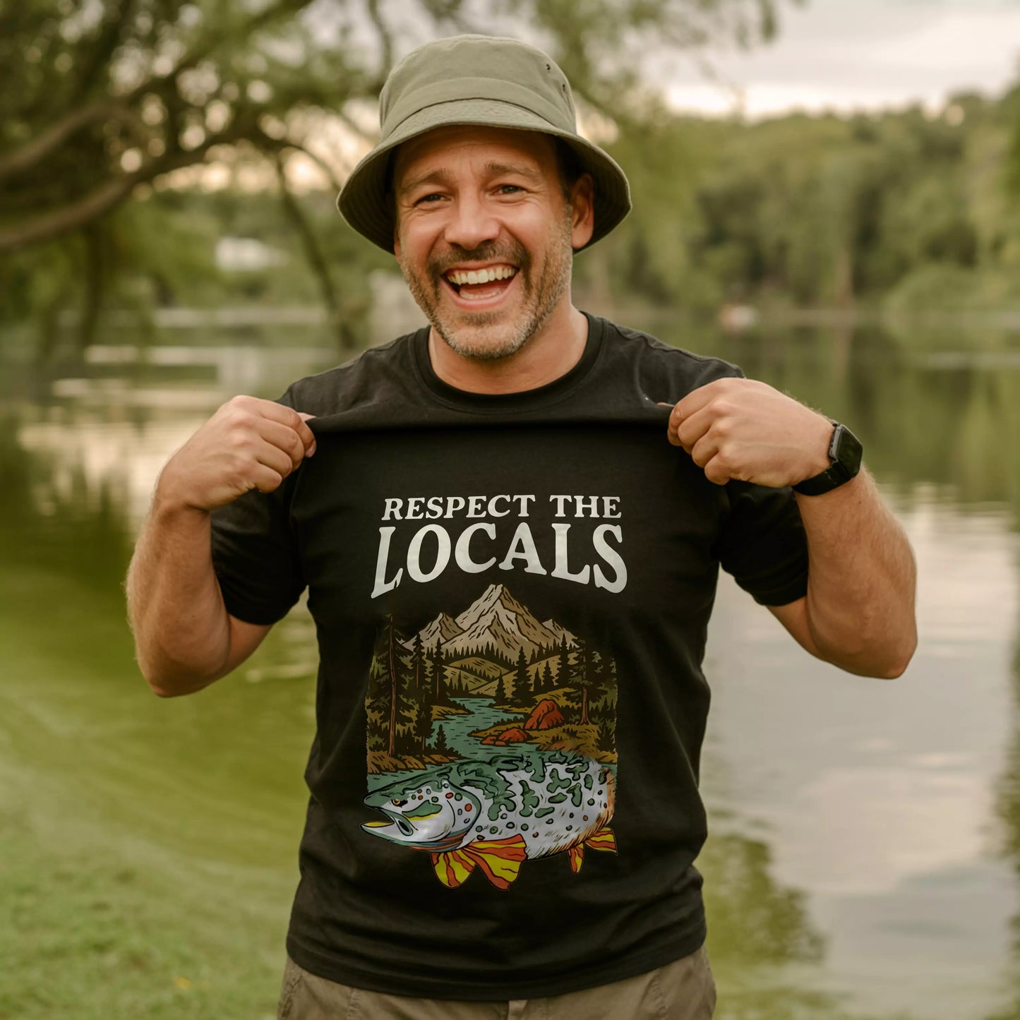 Respect The Locals T-shirt