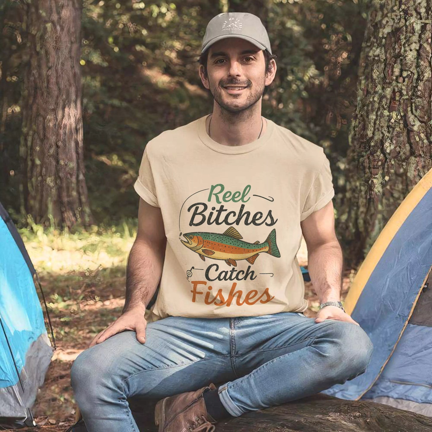 Reel Bitches Catch Fishes T-shirt