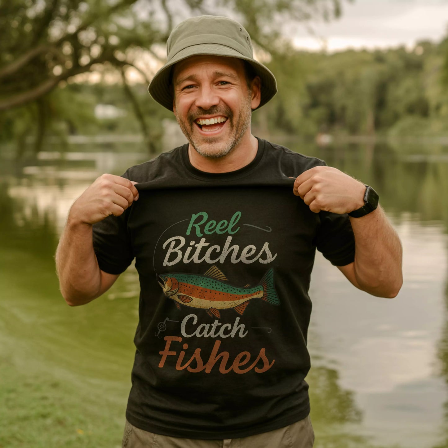 Reel Bitches Catch Fishes T-shirt