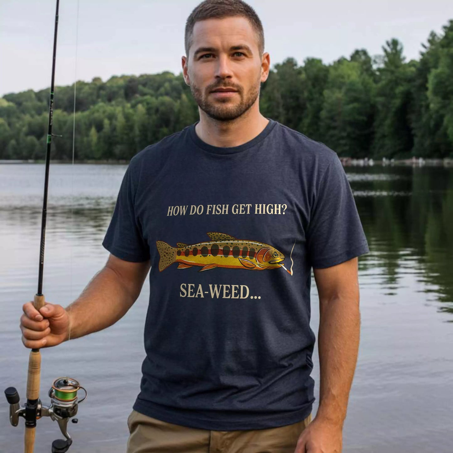 How Do Fish Get High T-shirt