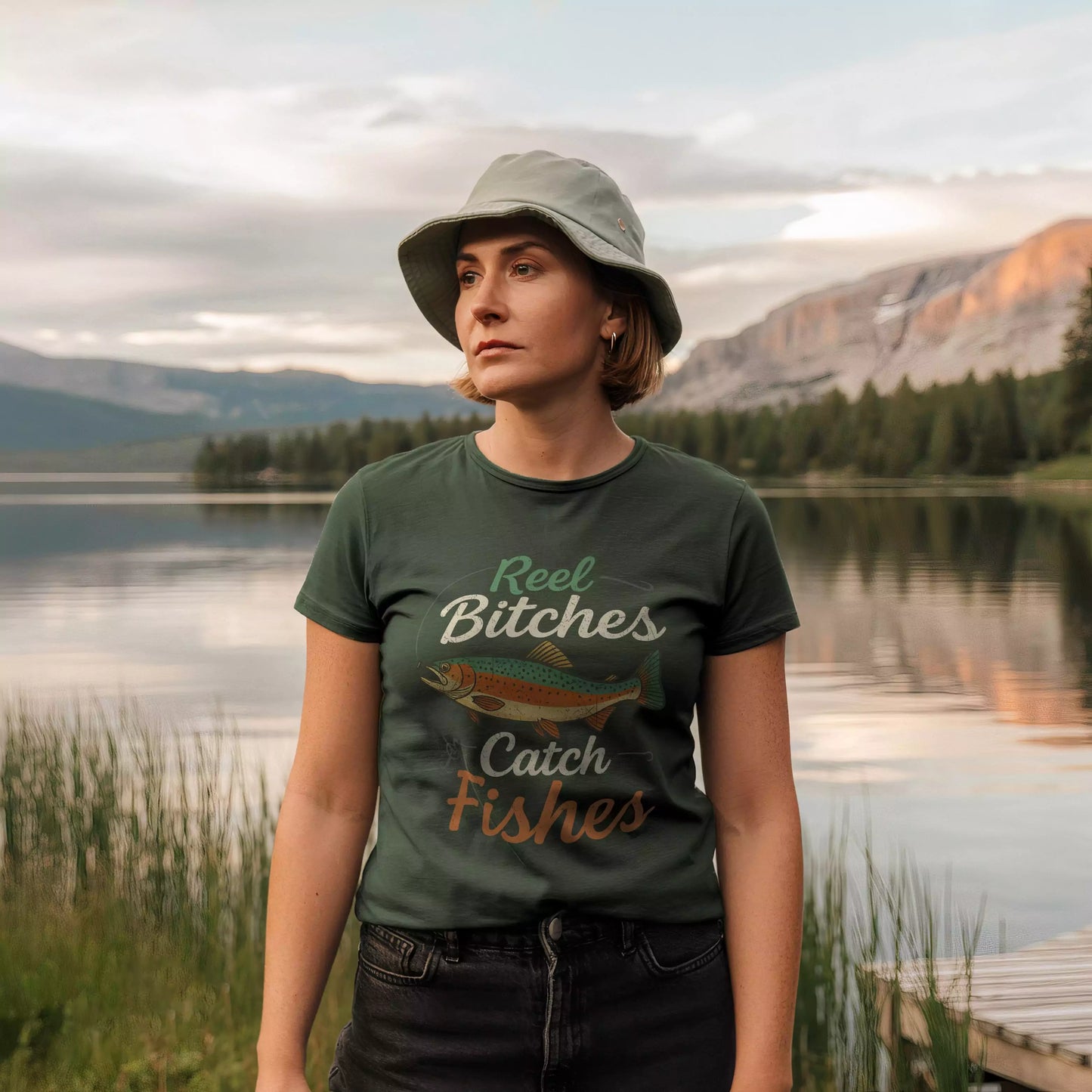 Reel Bitches Catch Fishes T-shirt