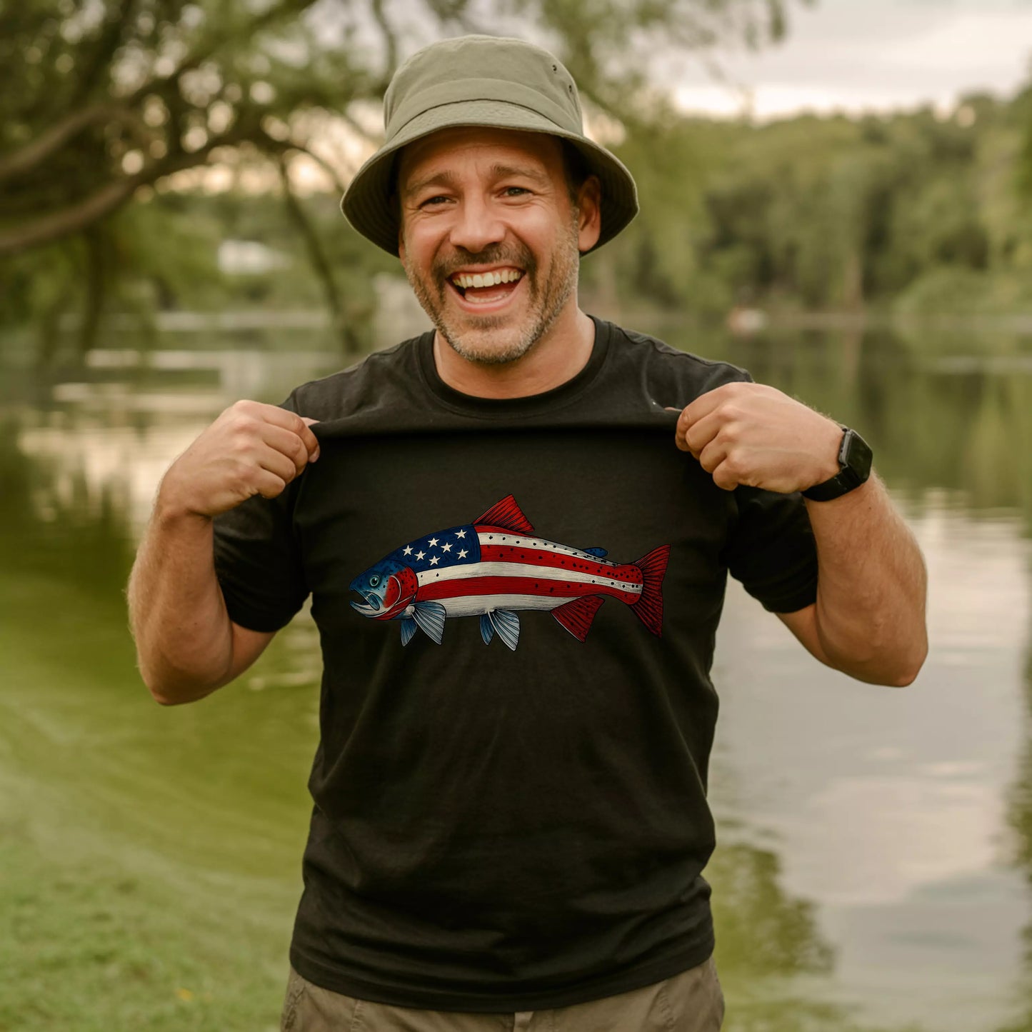 The US Fishing T-shirt
