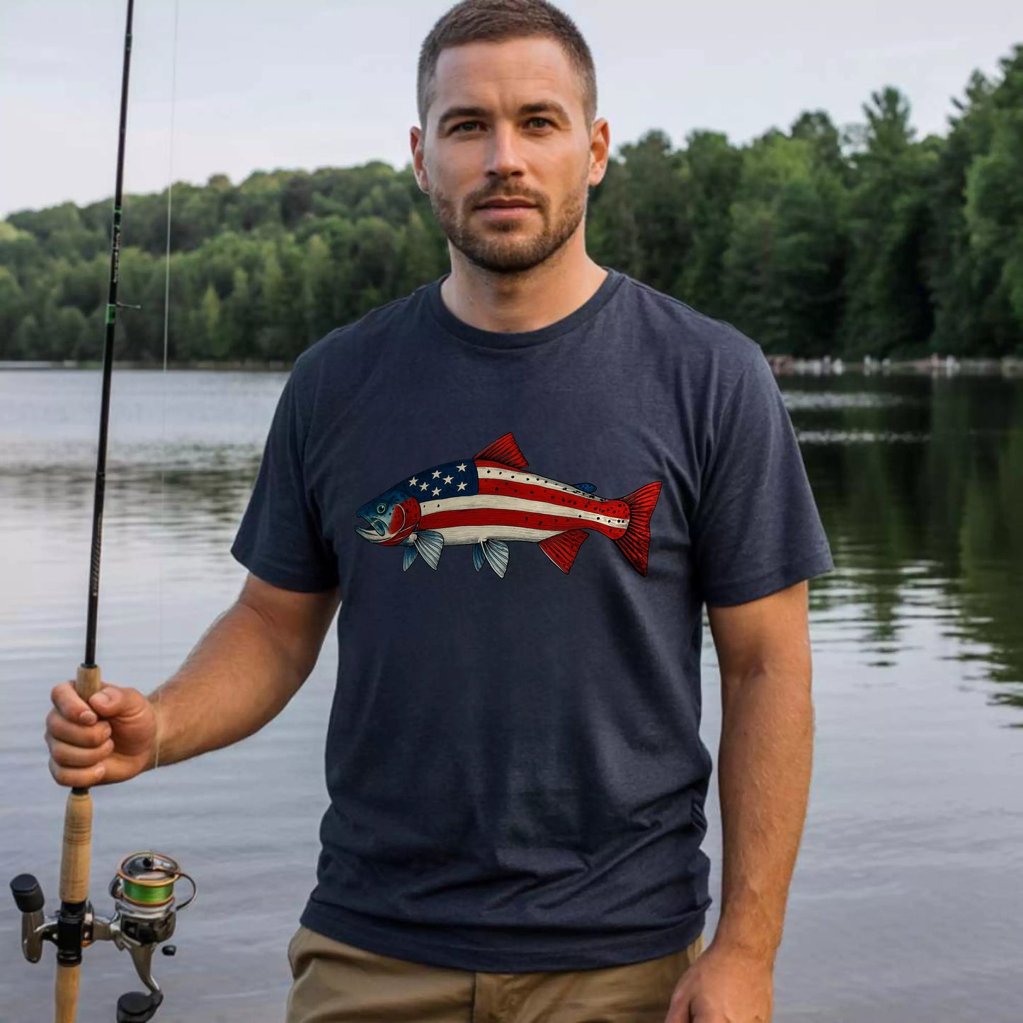 The US Fishing T-shirt