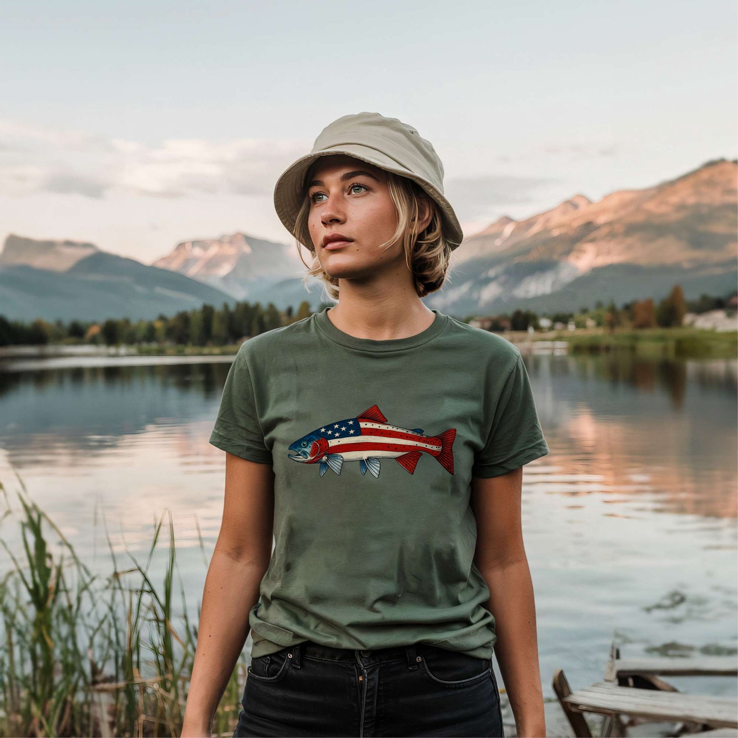 The US Fishing T-shirt