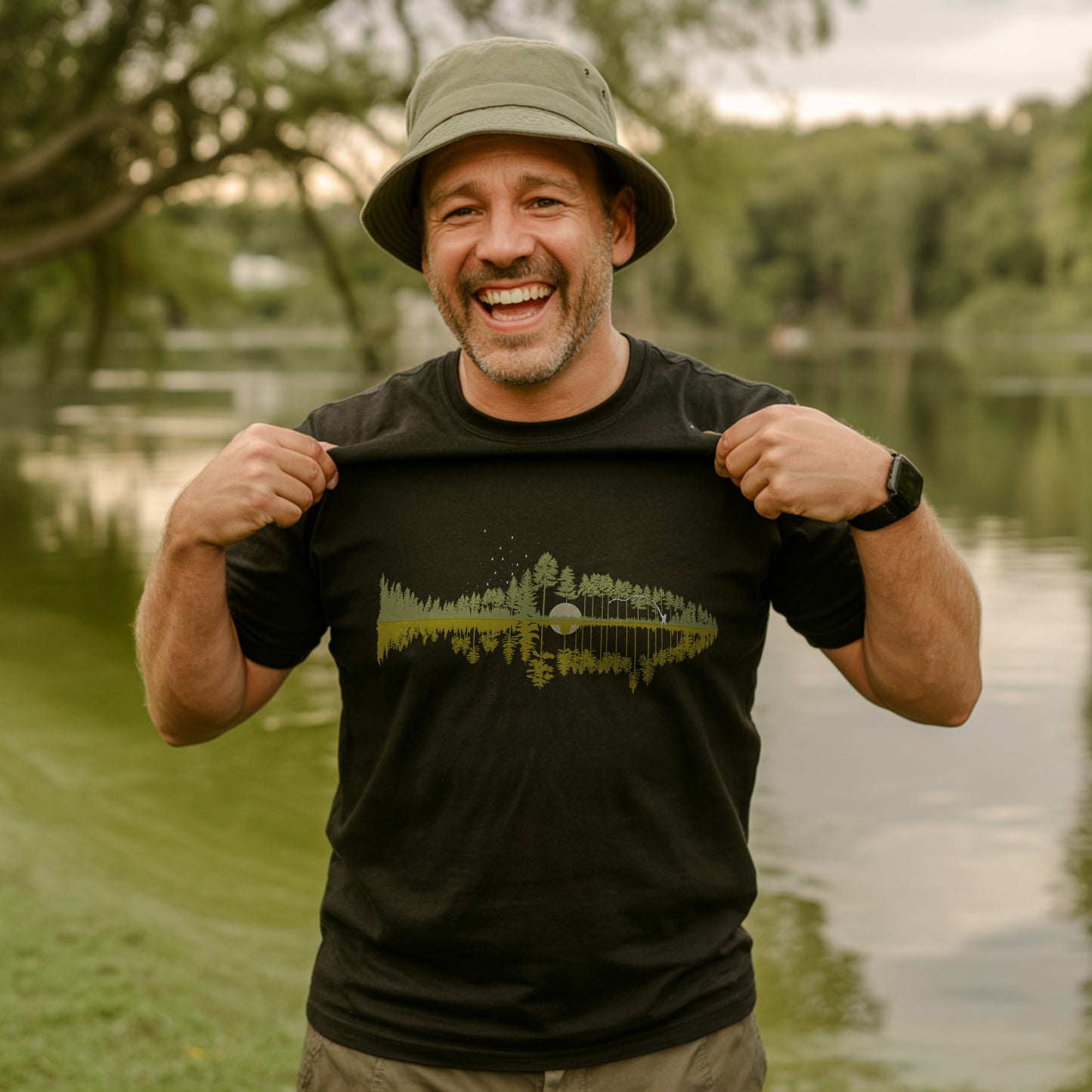 Lake Fishing T-shirt