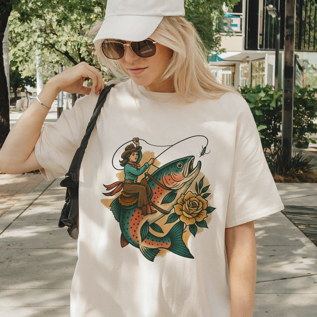 Flower Fish T-shirt