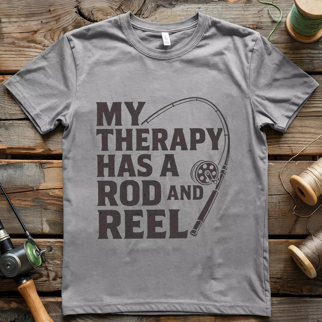 My Therapy Has A Rod T-shirt
