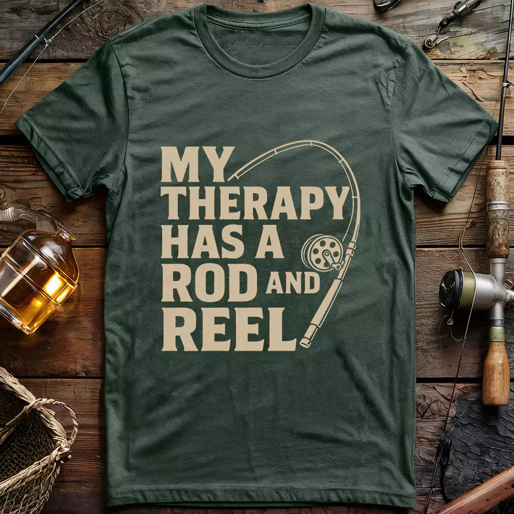 My Therapy Has A Rod T-shirt