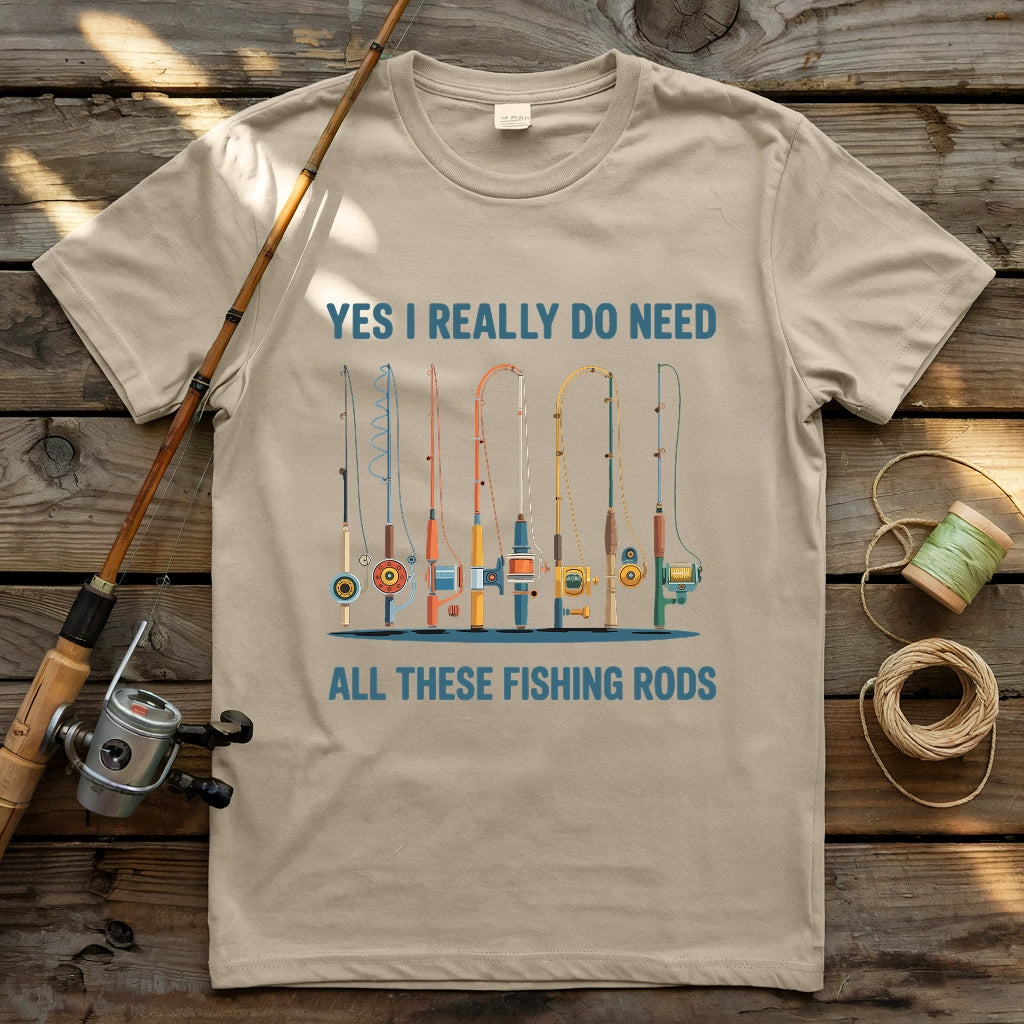 All The Rods T-shirt