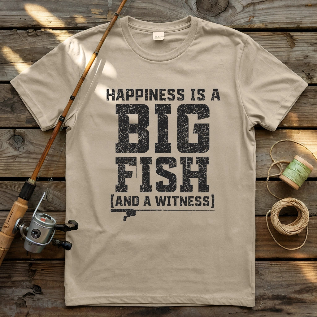 Happiness is a Big Fish T-shirt