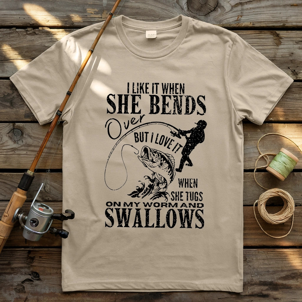 I Love It When She Bends 2 T-shirt