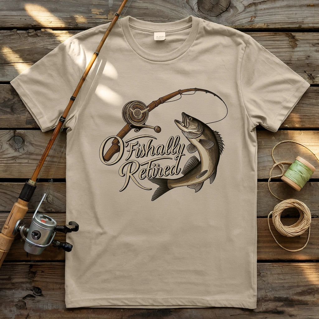 Ofishally Retired 2 T-shirt