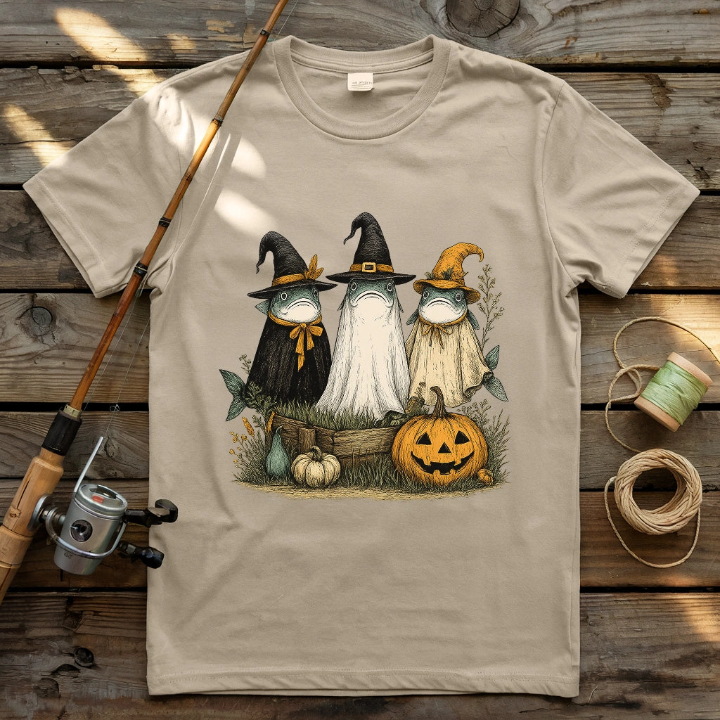 Spooky Salmon Squad T-shirt