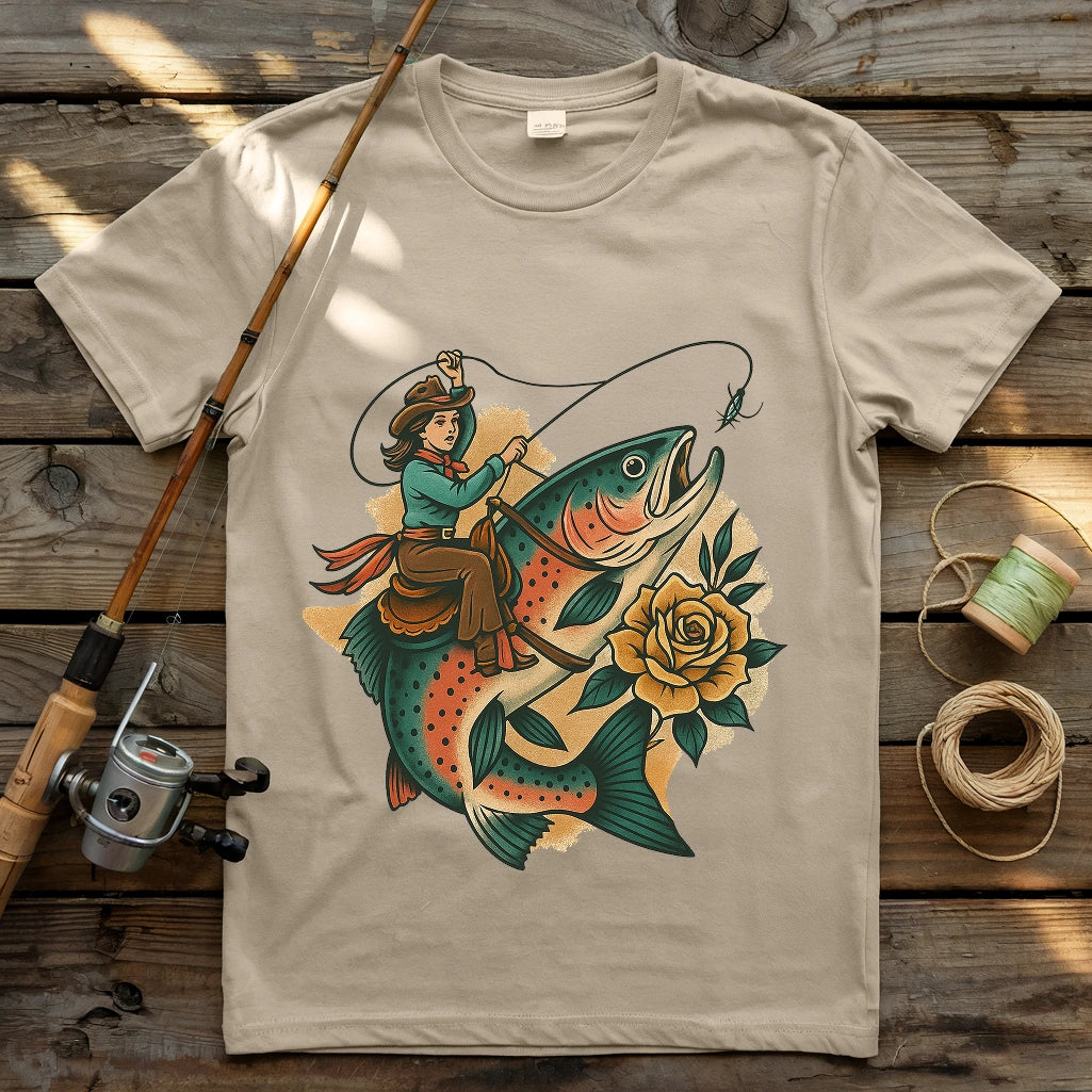 Flower Fish T-shirt
