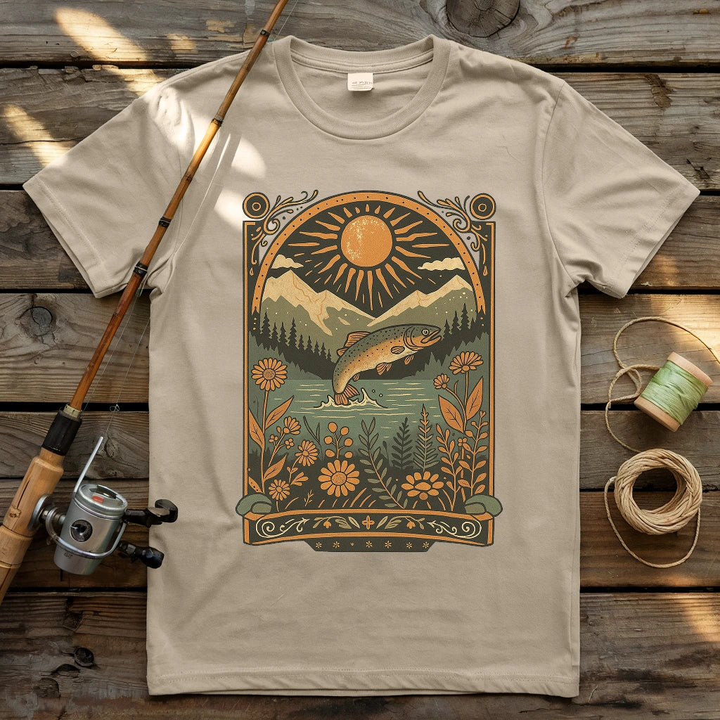 Fishing on Sunset T-shirt