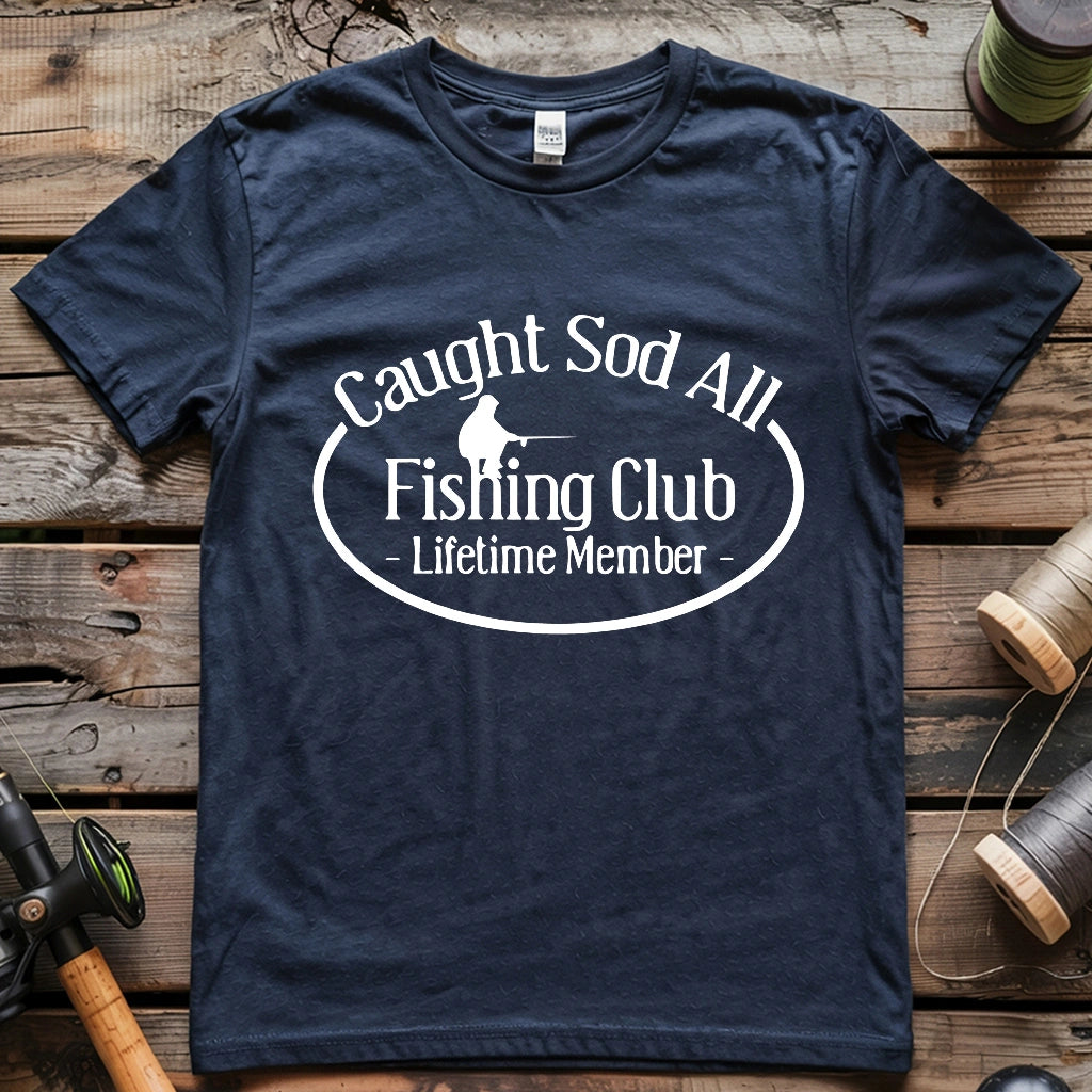 Caught Sod All Retro T-shirt