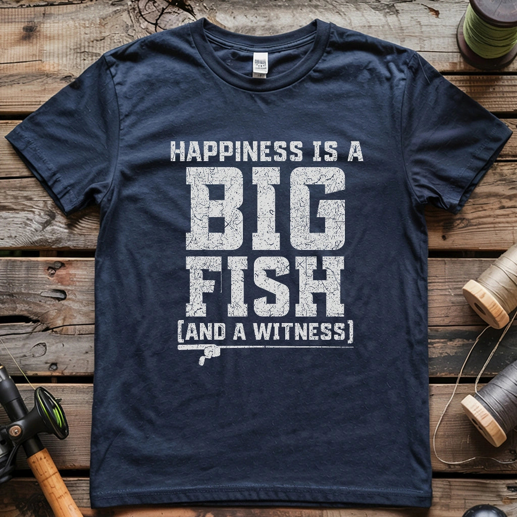 Happiness is a Big Fish T-shirt