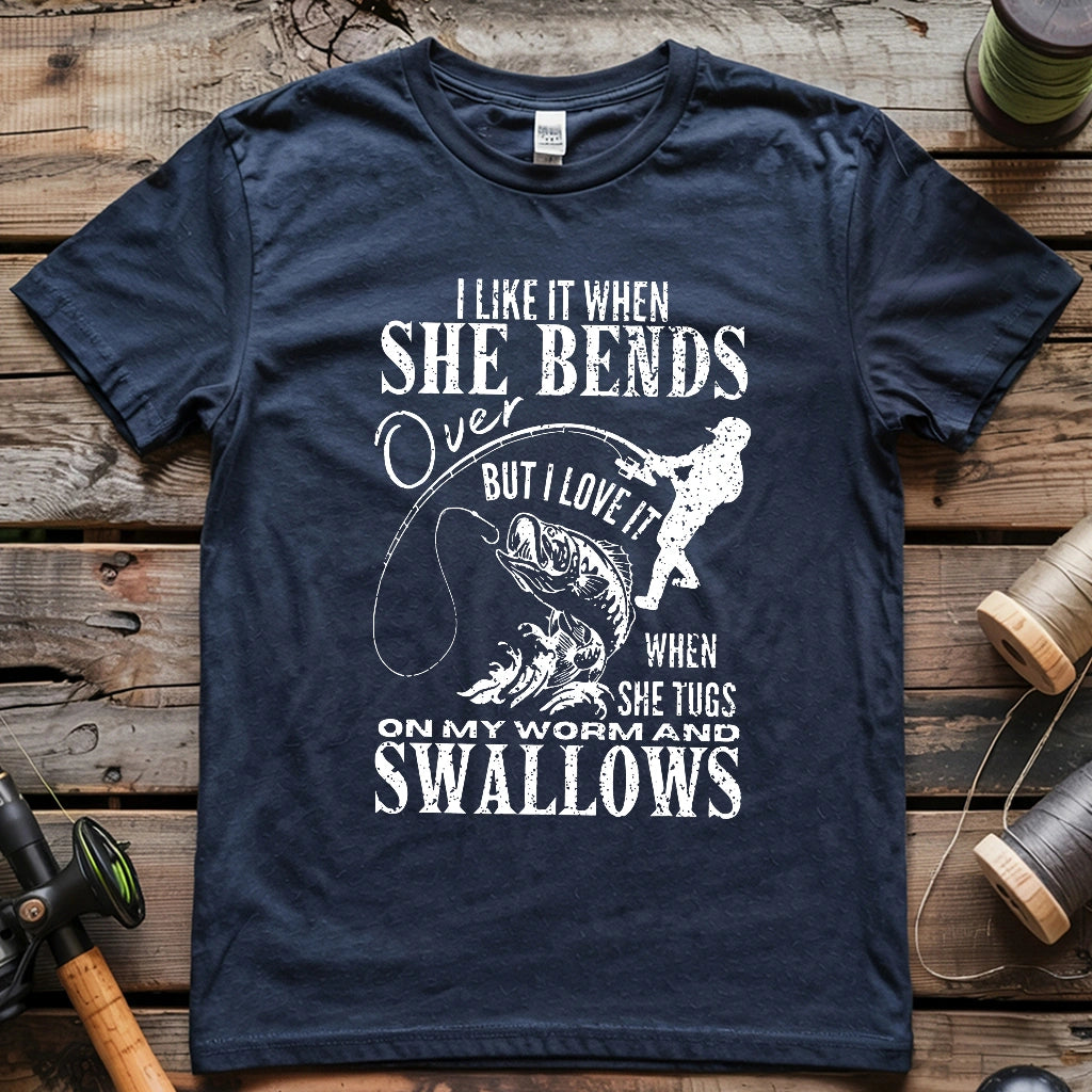 I Love It When She Bends 2 T-shirt