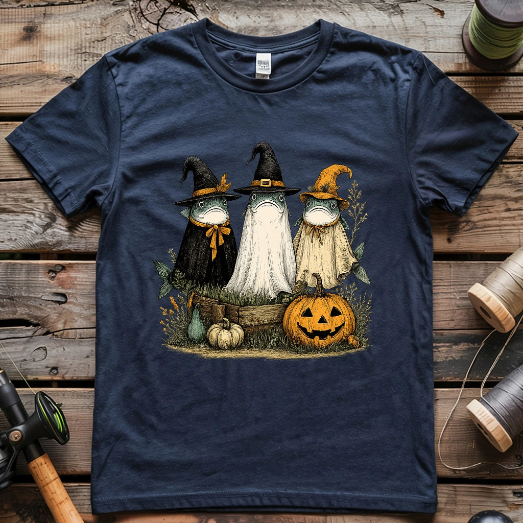 Spooky Salmon Squad T-shirt