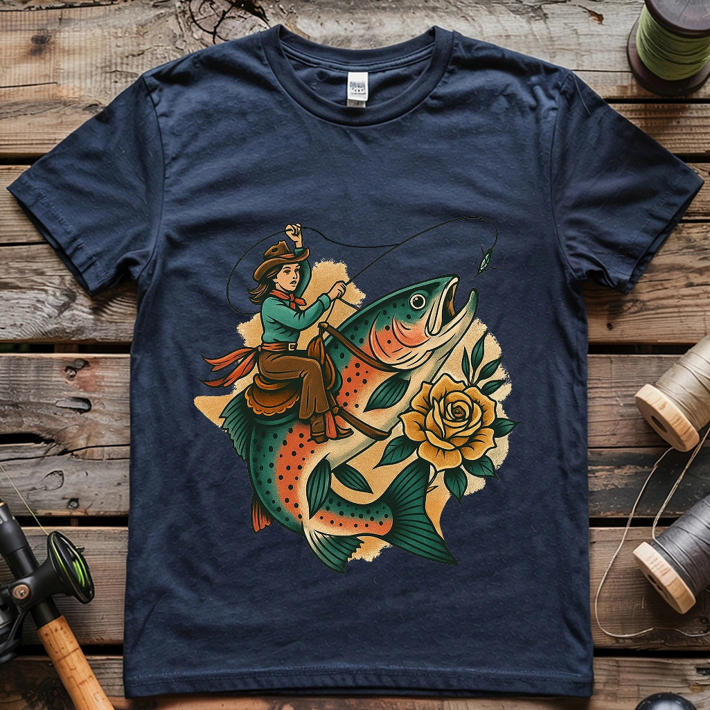 Flower Fish T-shirt