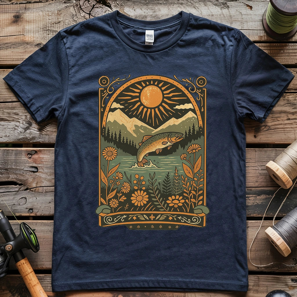 Fishing on Sunset T-shirt