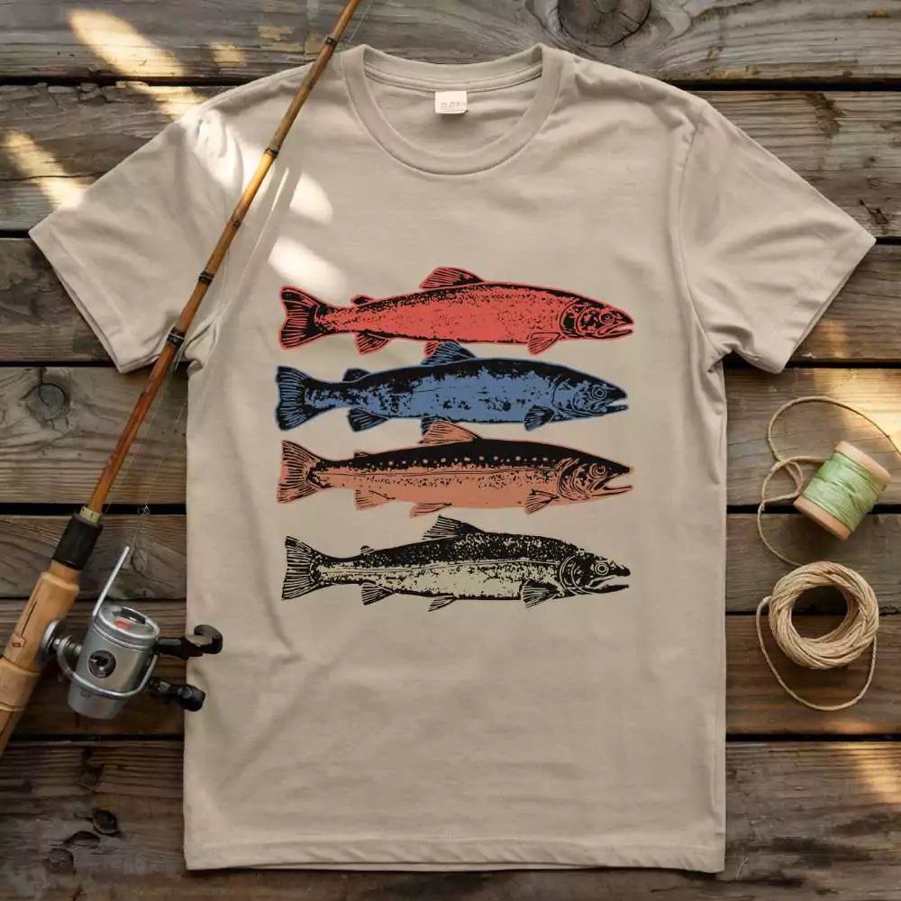 Brown Fish T-shirt