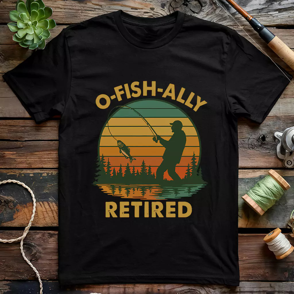 O-fish-ally Retired T-shirt