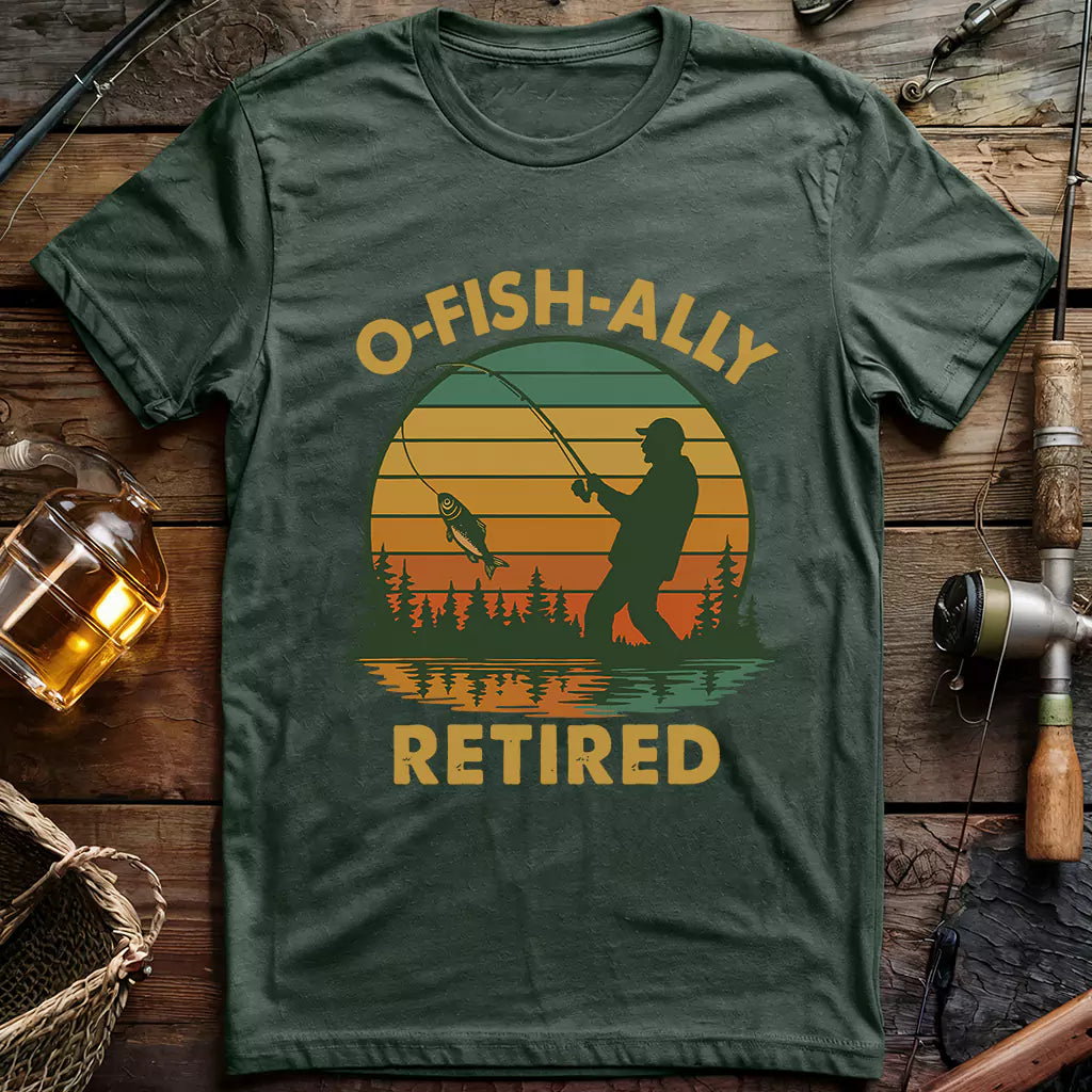 O-fish-ally Retired T-shirt
