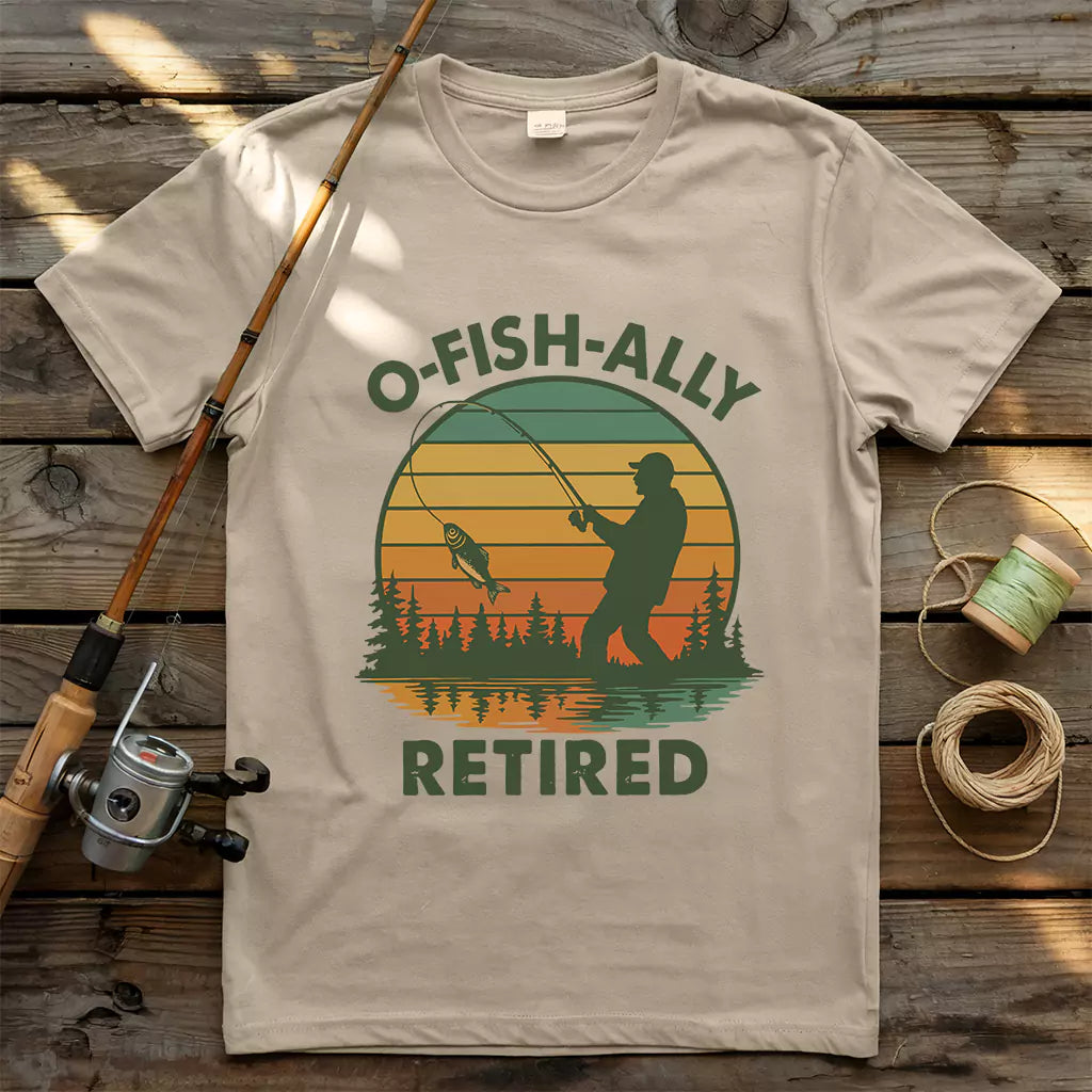 O-fish-ally Retired T-shirt