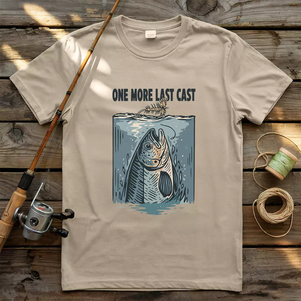One More Last Cast T-shirt