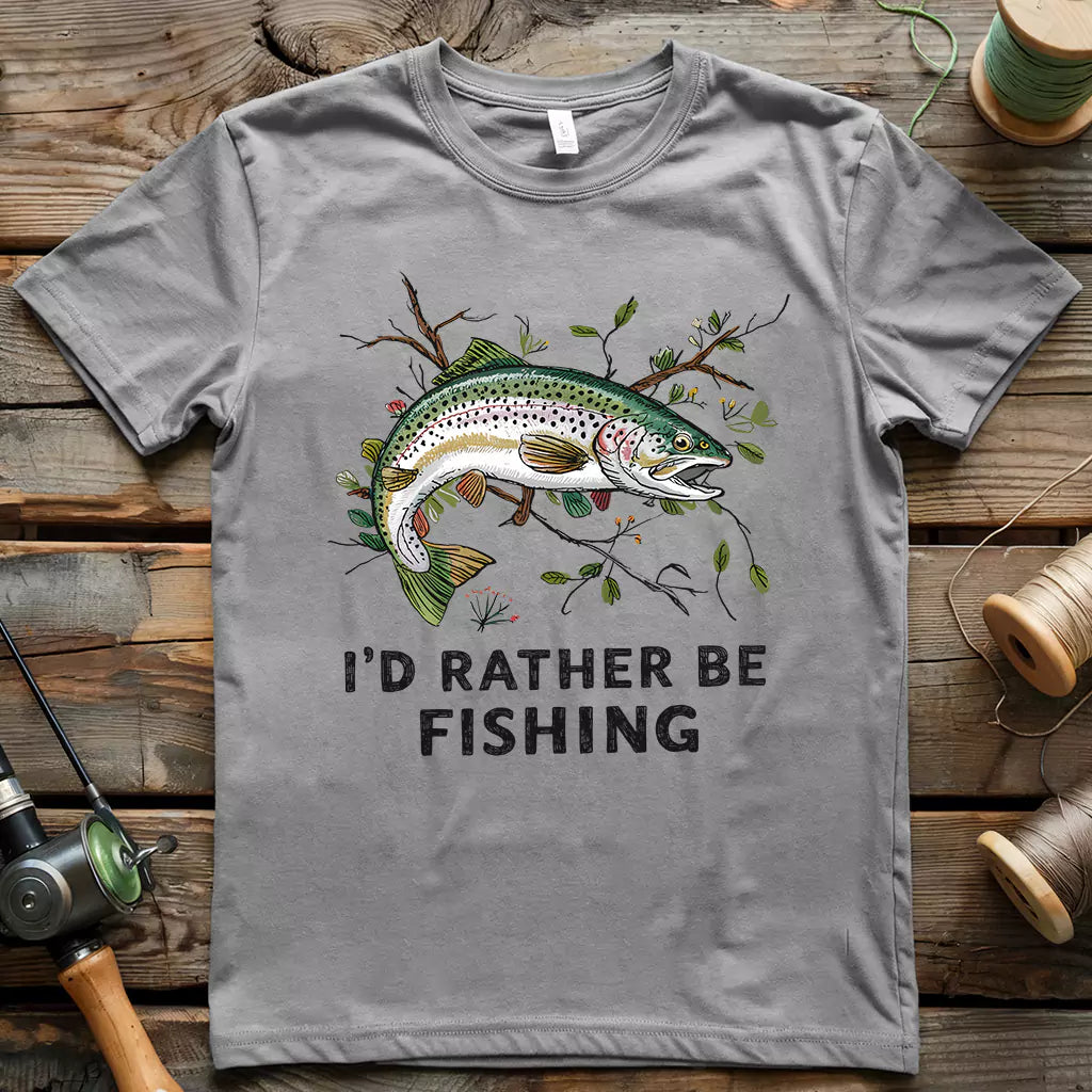 Rather Be Fishing T-Shirt
