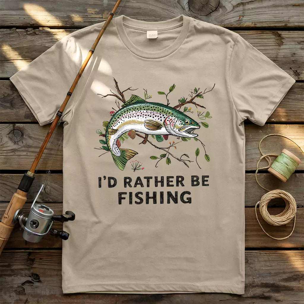 Rather Be Fishing T-Shirt