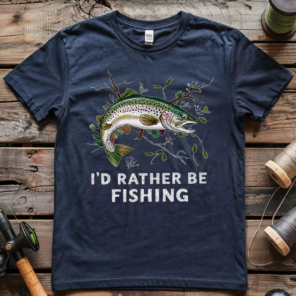 Rather Be Fishing T-Shirt