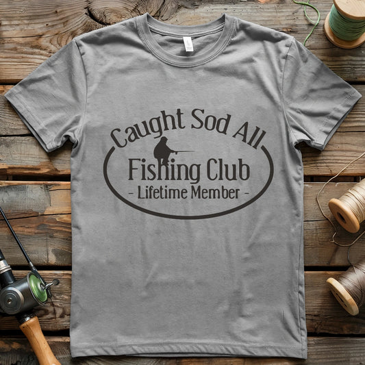 Caught Sod All Retro T-shirt