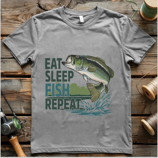 Eat Sleep Fish T-shirt