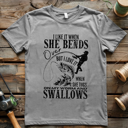 I Love It When She Bends 2 T-shirt
