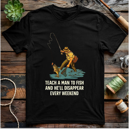 Teach A Man To Fish T-shirt