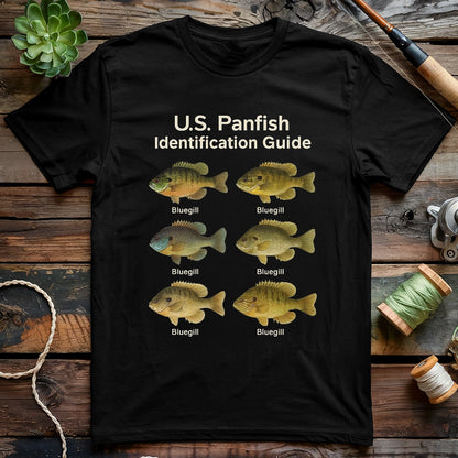 US Panfish Identification Guide T-shirt