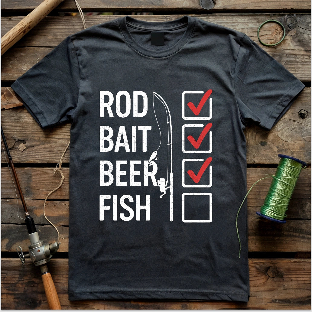 Rod Bait Beer T-shirt