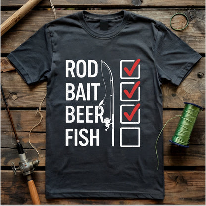 Rod Bait Beer T-shirt