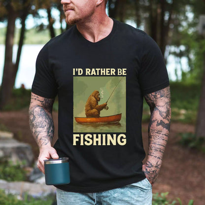 I'd Rather Be Fishing T-shirt