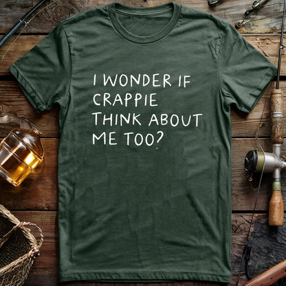 Crappie Think About Me T-shirt
