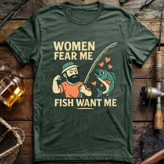 Fish Want Me T-shirt