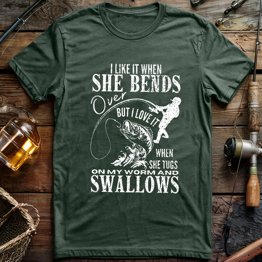 I Love It When She Bends 2 T-shirt