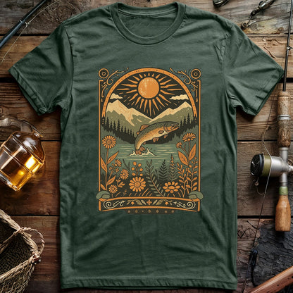 Fishing on Sunset T-shirt